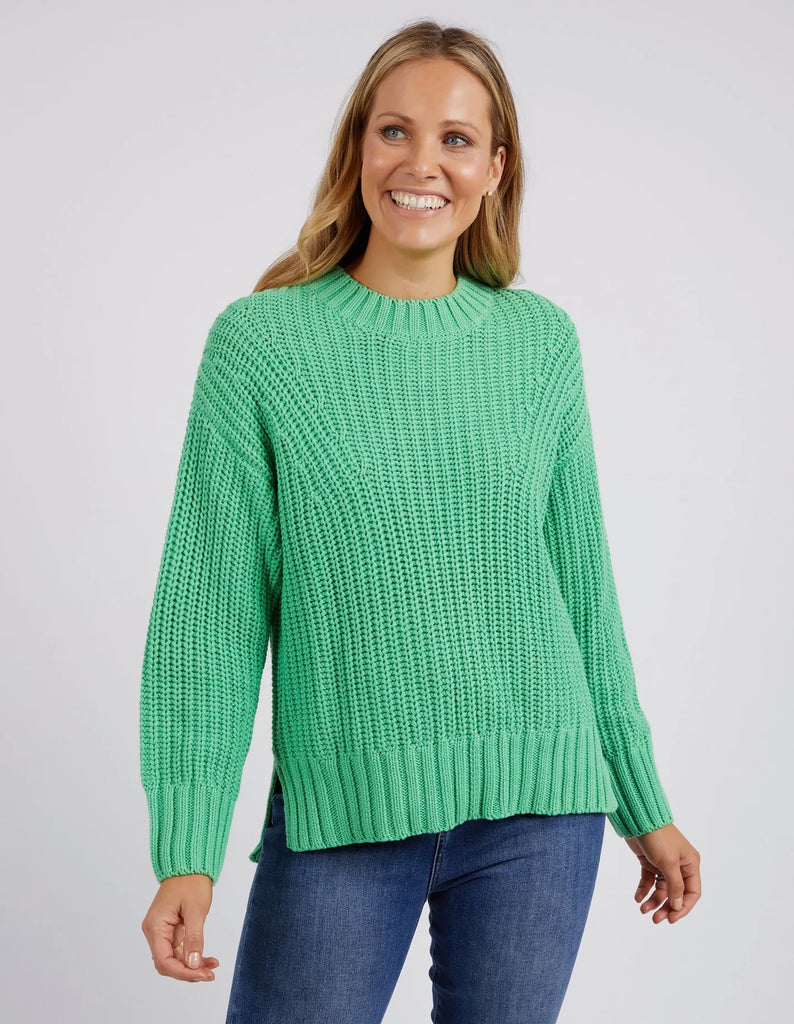 The Meadow Verbena Knit by Elm is currently available at Rawspice Boutique.