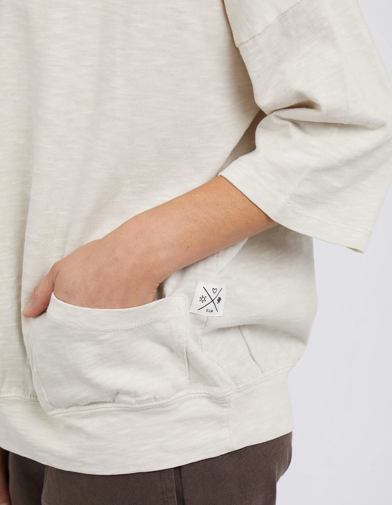 Fundamental Mazie Sweat - Linen by Elm is currently available from Rawspice Boutique, South West Rocks. 