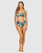 Bermuda High Waist Bikini Pant by Baku is currently available at Rawspice Boutique.