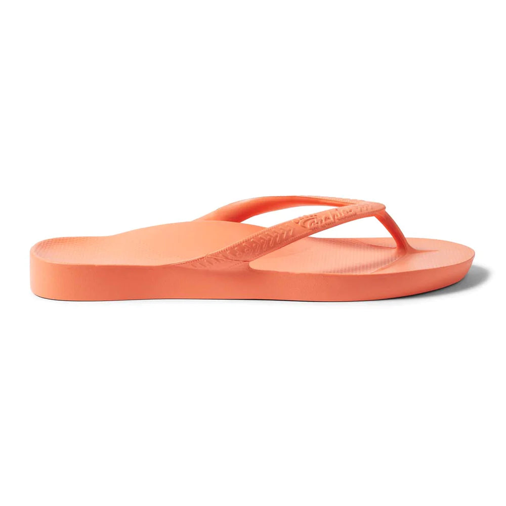 Arch Support Thongs - Peach by Archies is currently available at Rawspice Boutique, South West Rocks.
