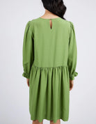 River Dress Jungle Green by Elm is currently available at Rawspice Boutique, South West Rocks. 