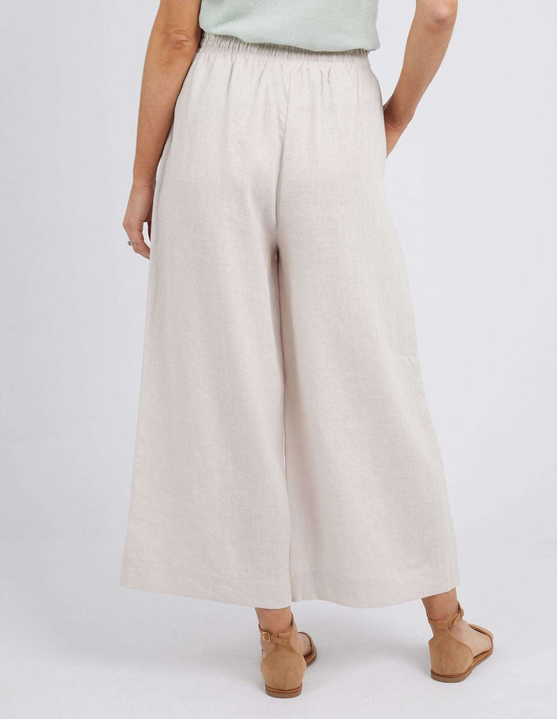 Billie Wide Leg Pant - Oatmeal by Elm is available at Rawspice Boutique. 