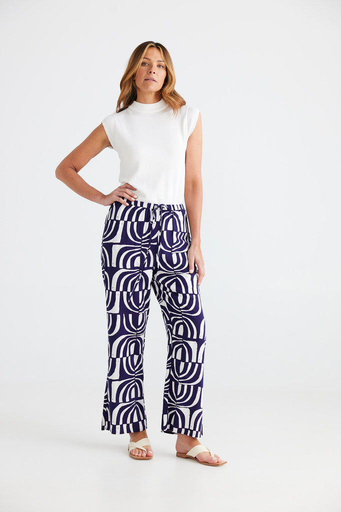 Second Valley Pants Esqueleto by Brave & True is currently available from Rawspice Boutique, South West Rocks.