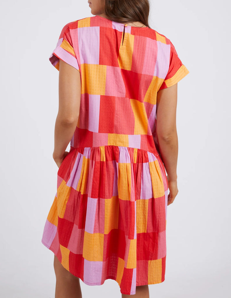 Soliel Check Dress by Elm is currently available from Rawspice Boutique, South West Rocks. 