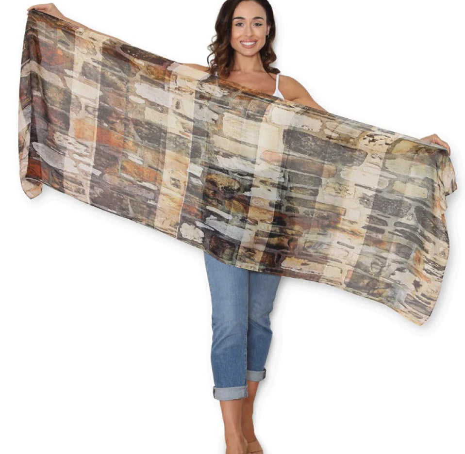 Stability Scarf by The Artists Label is currently available from Rawspice Boutique, South West Rocks.