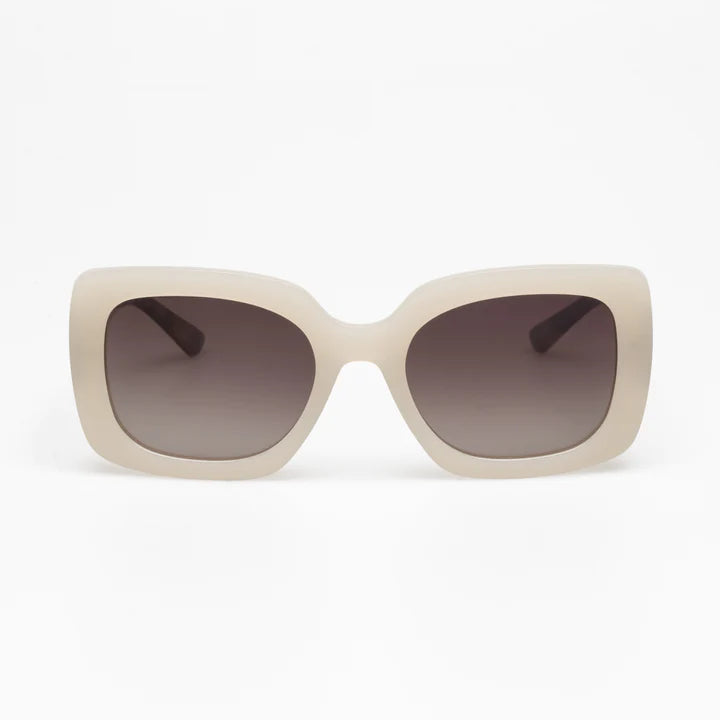 Stella Milky White Sunglasses by Locello is currently available at Rawspice Boutique, South West Rocks.