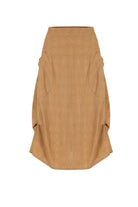 Milwaukee Textured Skirt Mustard by Olga De Polga is currently available from Rawspice Boutique, South West Rocks. 