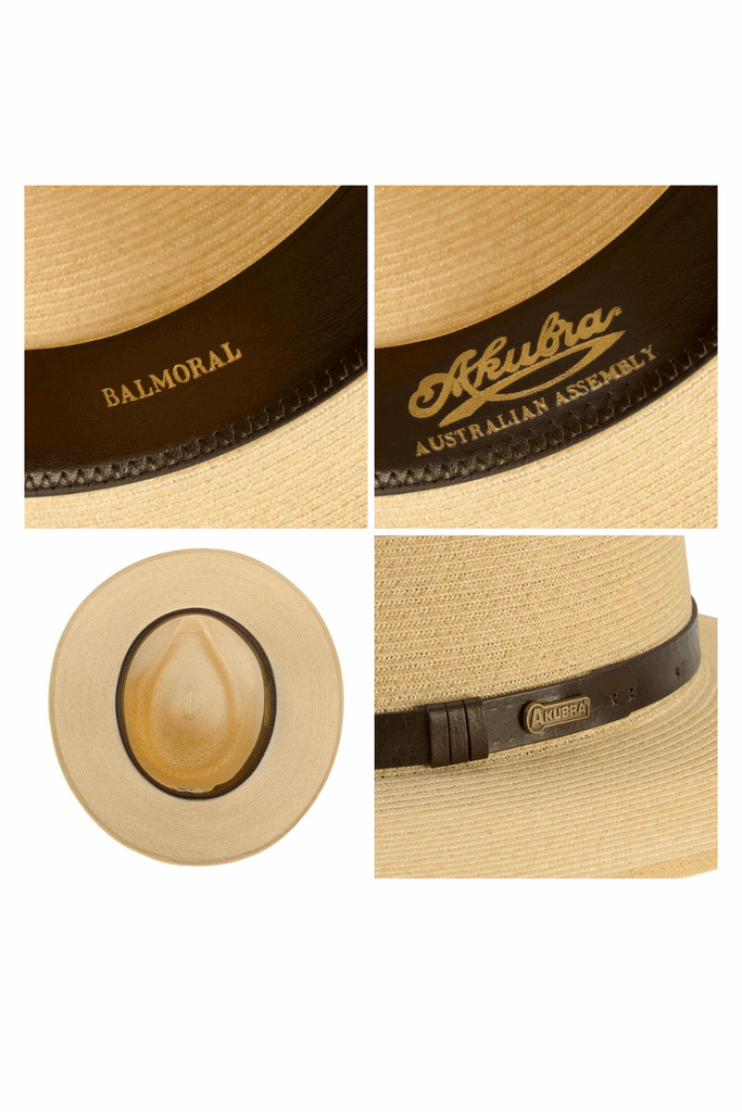Balmoral Hat - Natural by Akubra available at Rawspice Boutique.