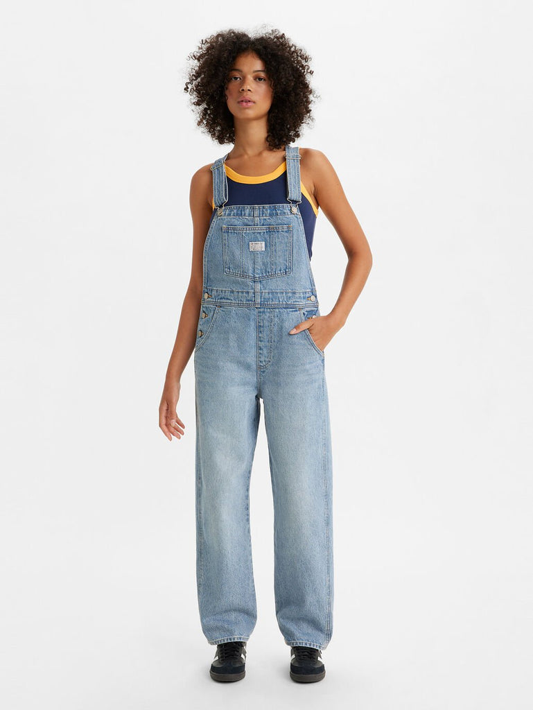 The What A Delight WOMEN's VINTAGE DENIM OVERALLS by LEVI'S® are currently available at Rawspice Boutique.