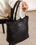 The Baby Cruiser Woven Tote Bag by Louenhide is available at Rawspice Boutique.