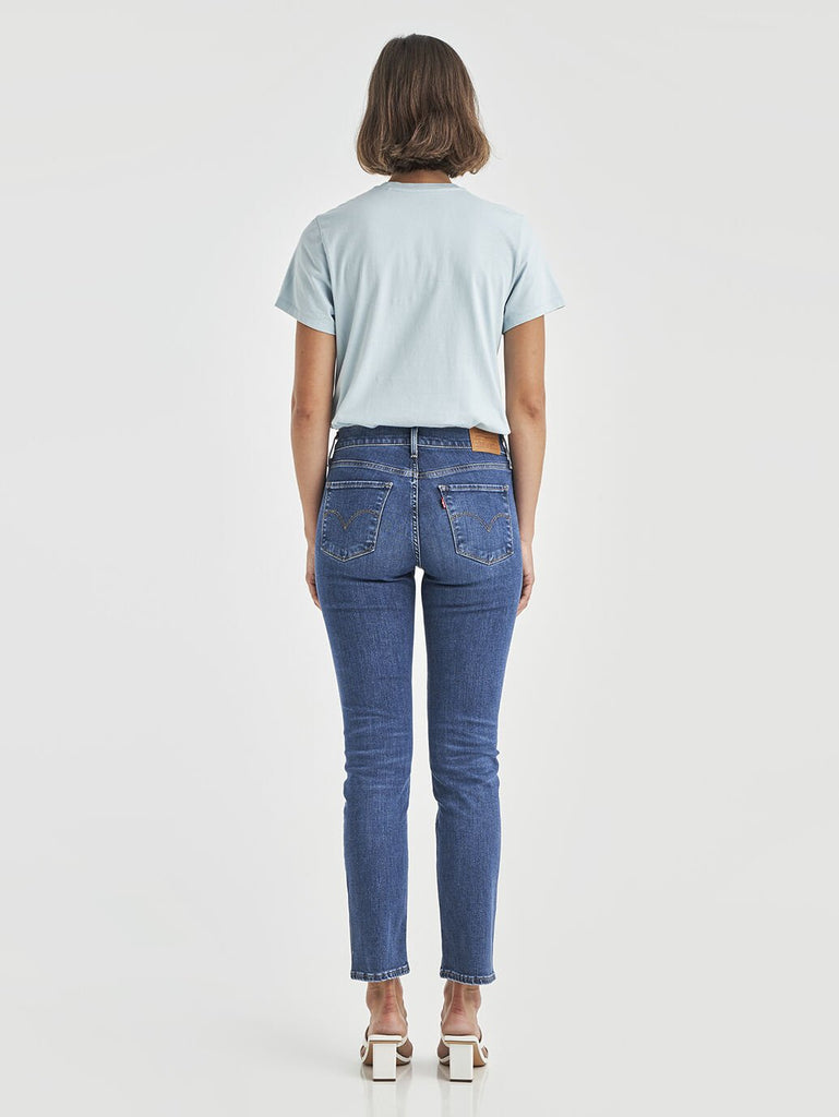  The Blue Wave Mid Women's 312 Shaping Slim Jeans by Levi's® are currently available at Rawspice Boutique.