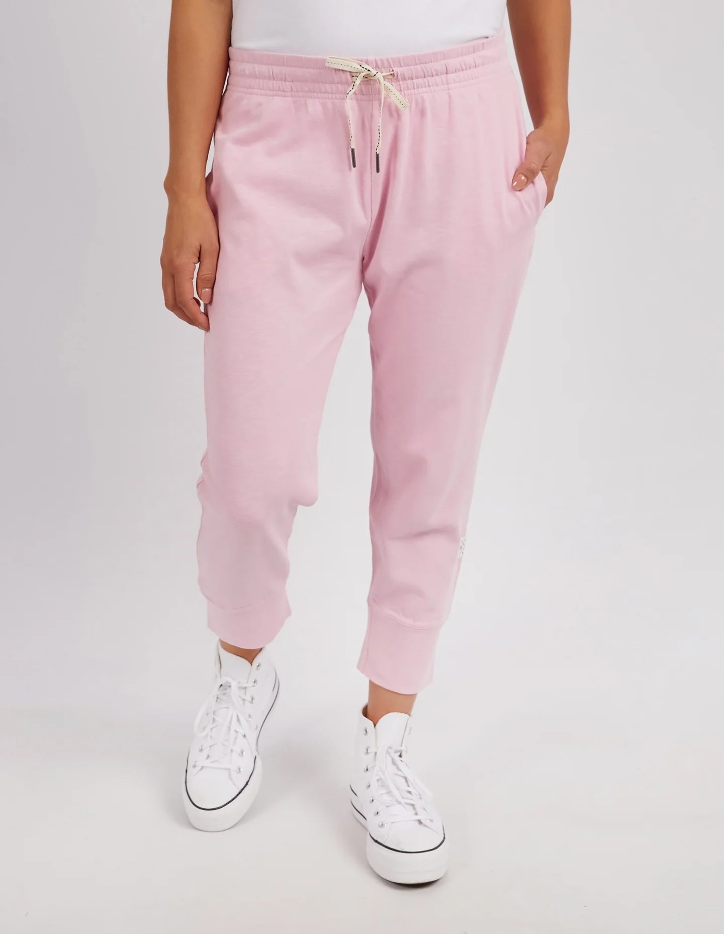 The Splendid Pink Brunch Pant by Elm is available at Rawspice Boutique.   