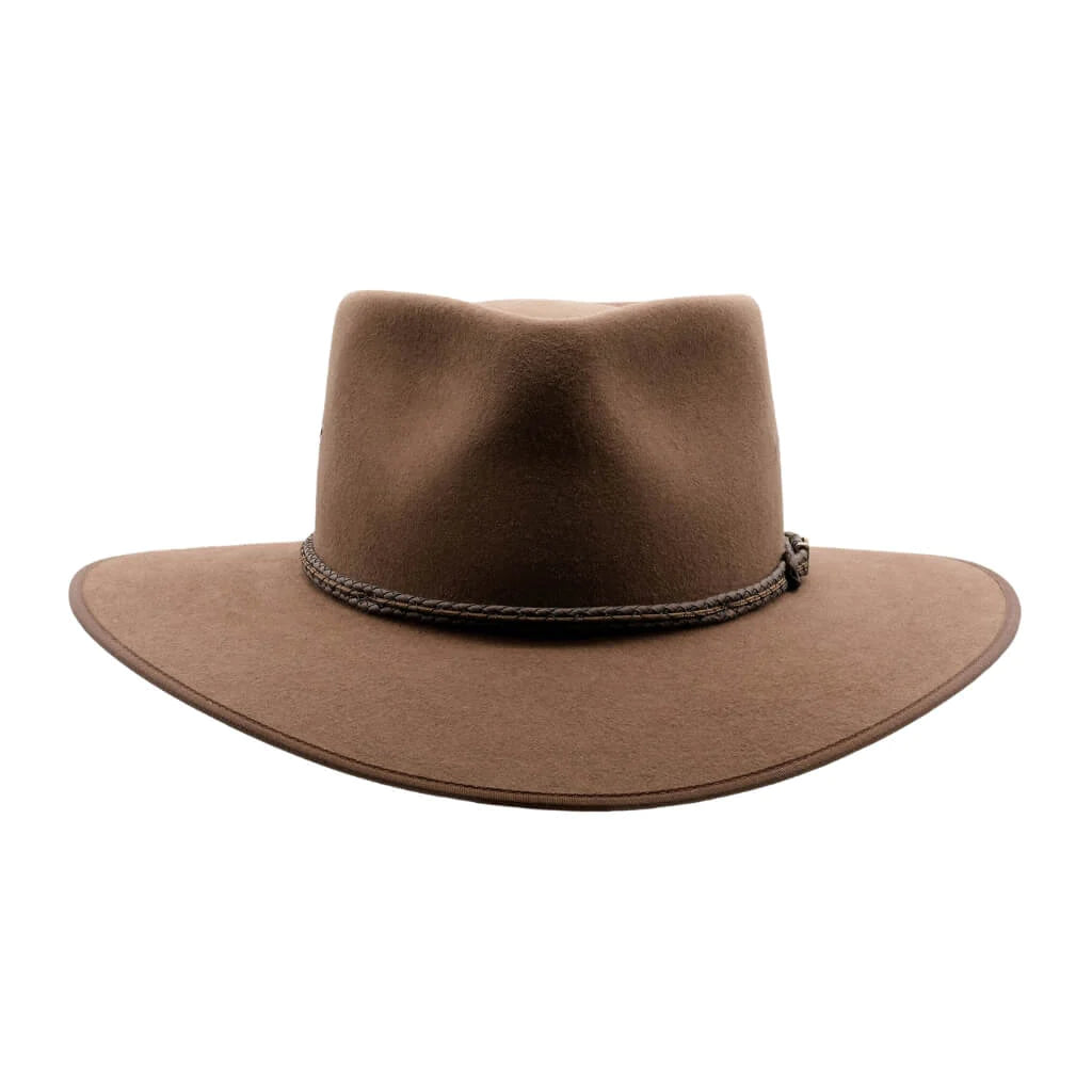 The Fawn Cattleman Hat from Akubra is currently available at Rawspice Boutique.