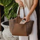 The Cocoa Cordoba Crochet Bag by Louenhide is currently available at Rawspice Boutique.