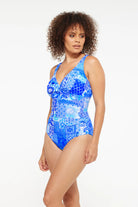 The Delta Twist One Piece by TOGS is available at Rawspice Boutique.