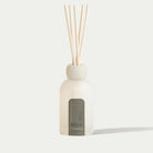 al.ive Willow Gum & Lemon Myrtle reed diffuser in a frosted glass vessel with natural reeds.