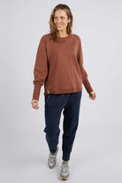 The Chocolate Divine Cosy Crew by ELM is available at Rawspice Boutique.