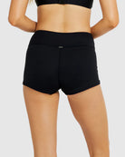 The Black Eco Firm Beach Shorts by BAKU are available at Rawspice Boutique. 