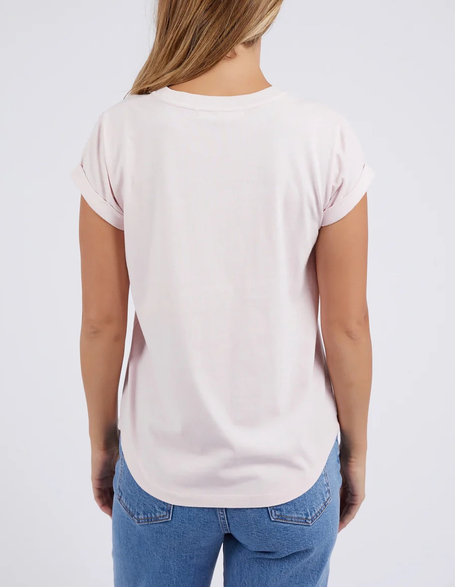 Effortless Tee in Barely Pink Effortless Tee in Barely Pink