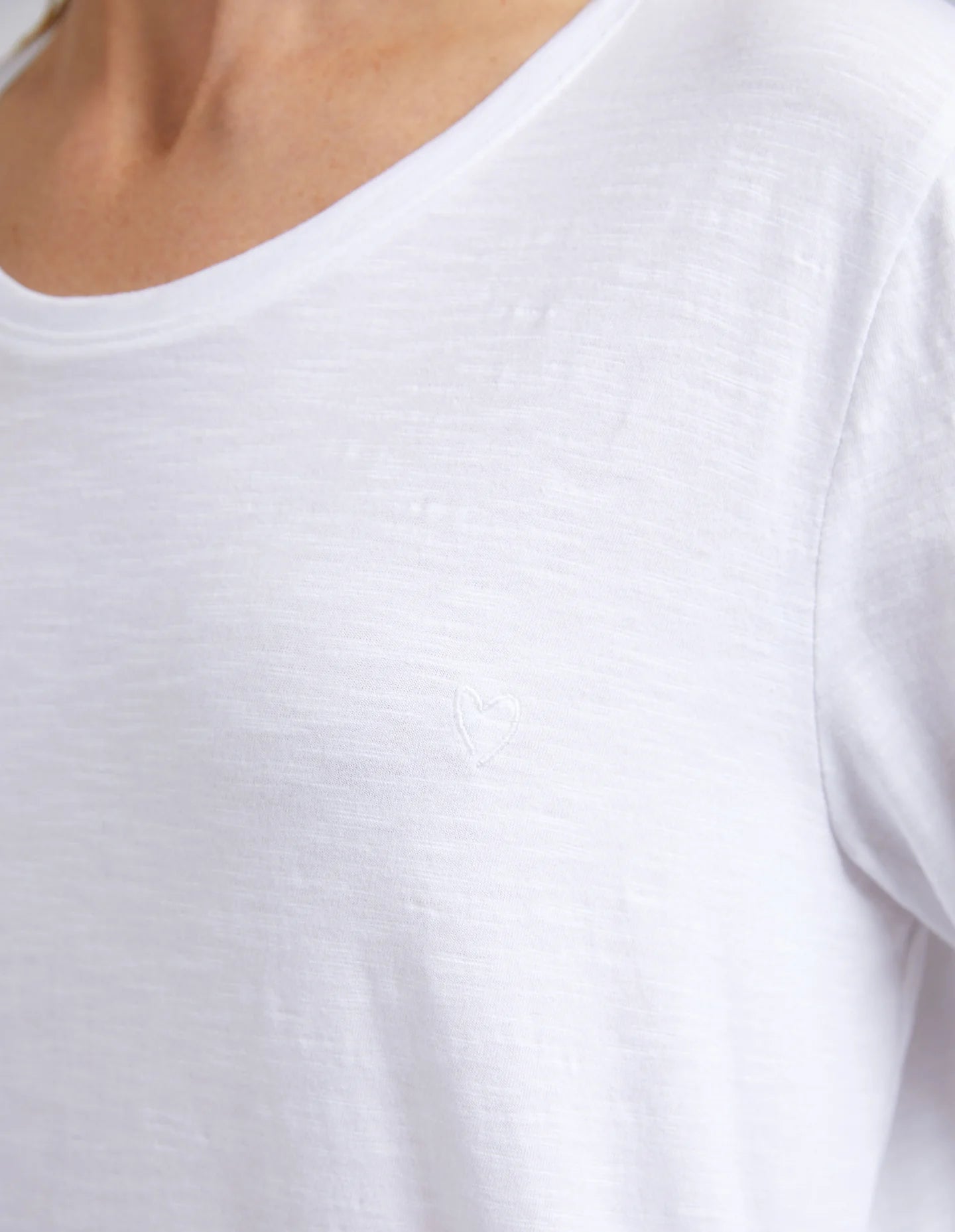 The White Everyday Long Sleeve by Elm is currently available at Rawspice Boutique.