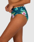 The Jungle Guam Mid Bikini Pant by BAKU is currently available at Rawspice Boutique.