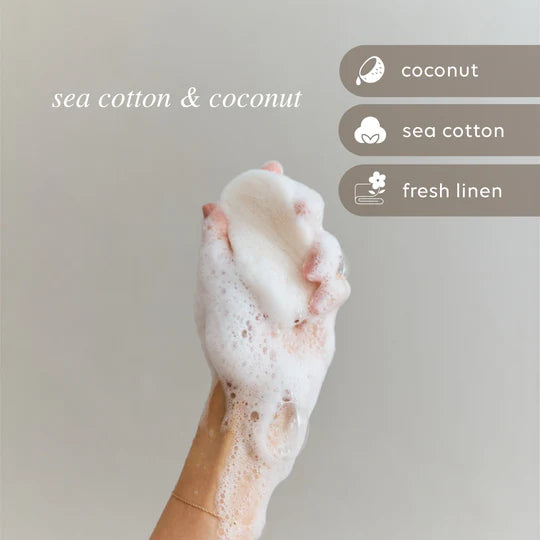 Hair & Body Trio – Hydrate featuring sulfate-free shampoo, nourishing conditioner, and rich body wash in a neutral stone-colored set.
