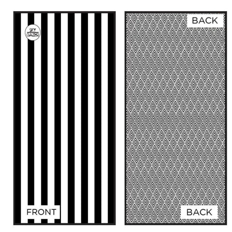 The Ultimate Beach Towel - The Hamilton by Sky Gazer is available at Rawspice Boutique.