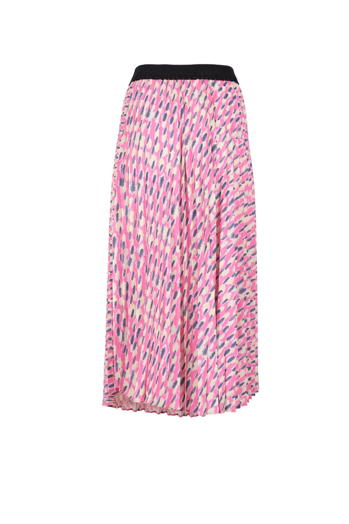 The Watermelon Ibiza Pleat Skirt by Olga De Polga is currently available at Rawspice Boutique.