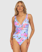 The Iris Paradiso Longline One Piece by Baku is available at Rawspice Boutique.