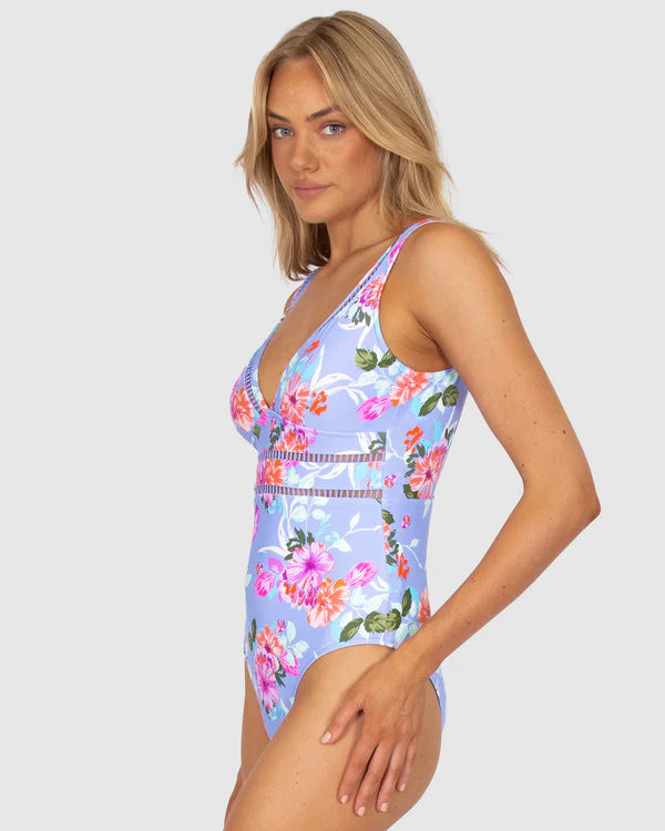 The Iris Paradiso Longline One Piece by Baku is available at Rawspice Boutique.