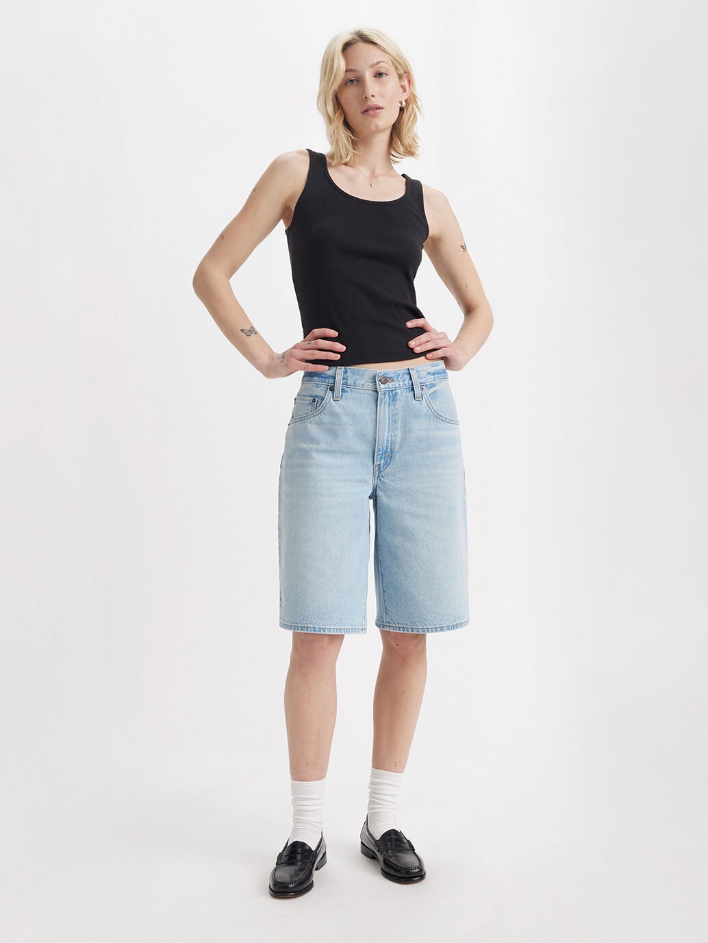 The Pick Sides Short Baggy Dad Jorts by Levi's are available at Rawspice Boutique.