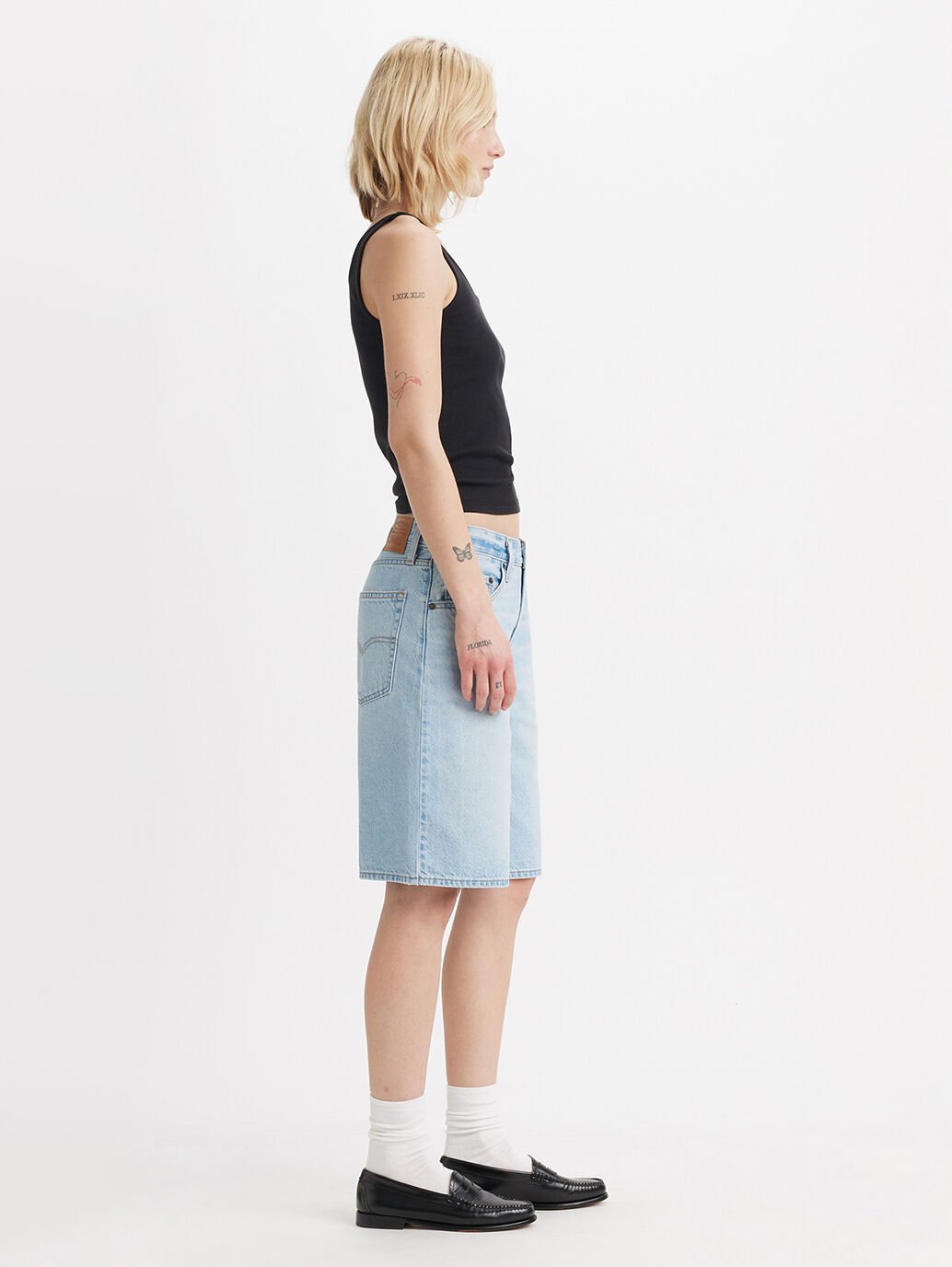 The Pick Sides Short Baggy Dad Jorts by Levi's are available at Rawspice Boutique.