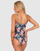 The Nightfall Paradiso Bandeau One Piece by Baku is available at Rawspice Boutique.