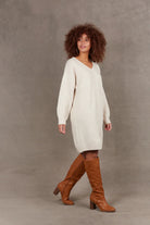 The Oat Paarl Midi Knit by eb & ive is available at Rawspice Boutique.