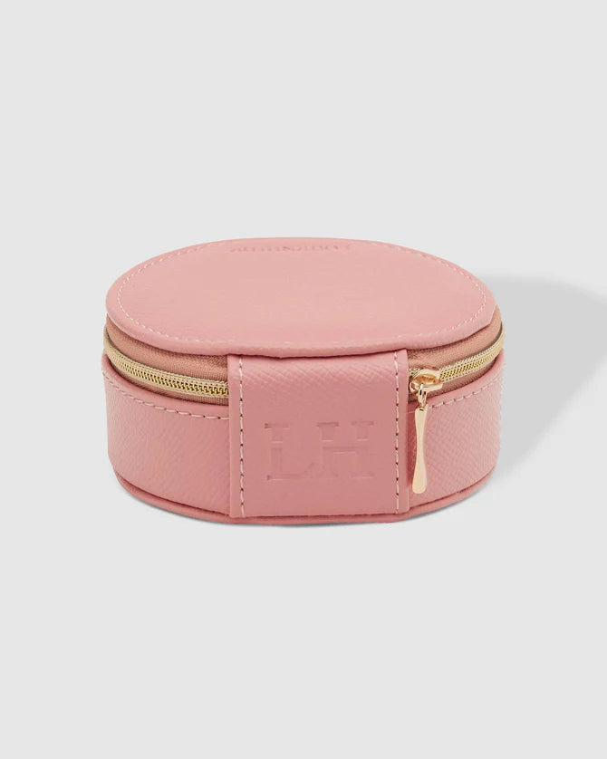 The Sisco Jewellery Box in Pink by Louenhide is currently available at Rawspice Boutique. 