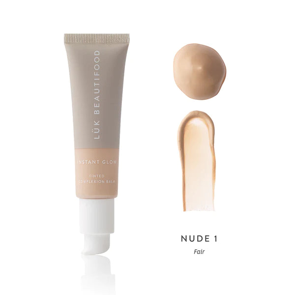 The Nude 1 - Fair Instant Glow Skin Tint by Luk Beautifood is currently available at Rawspice Boutique.