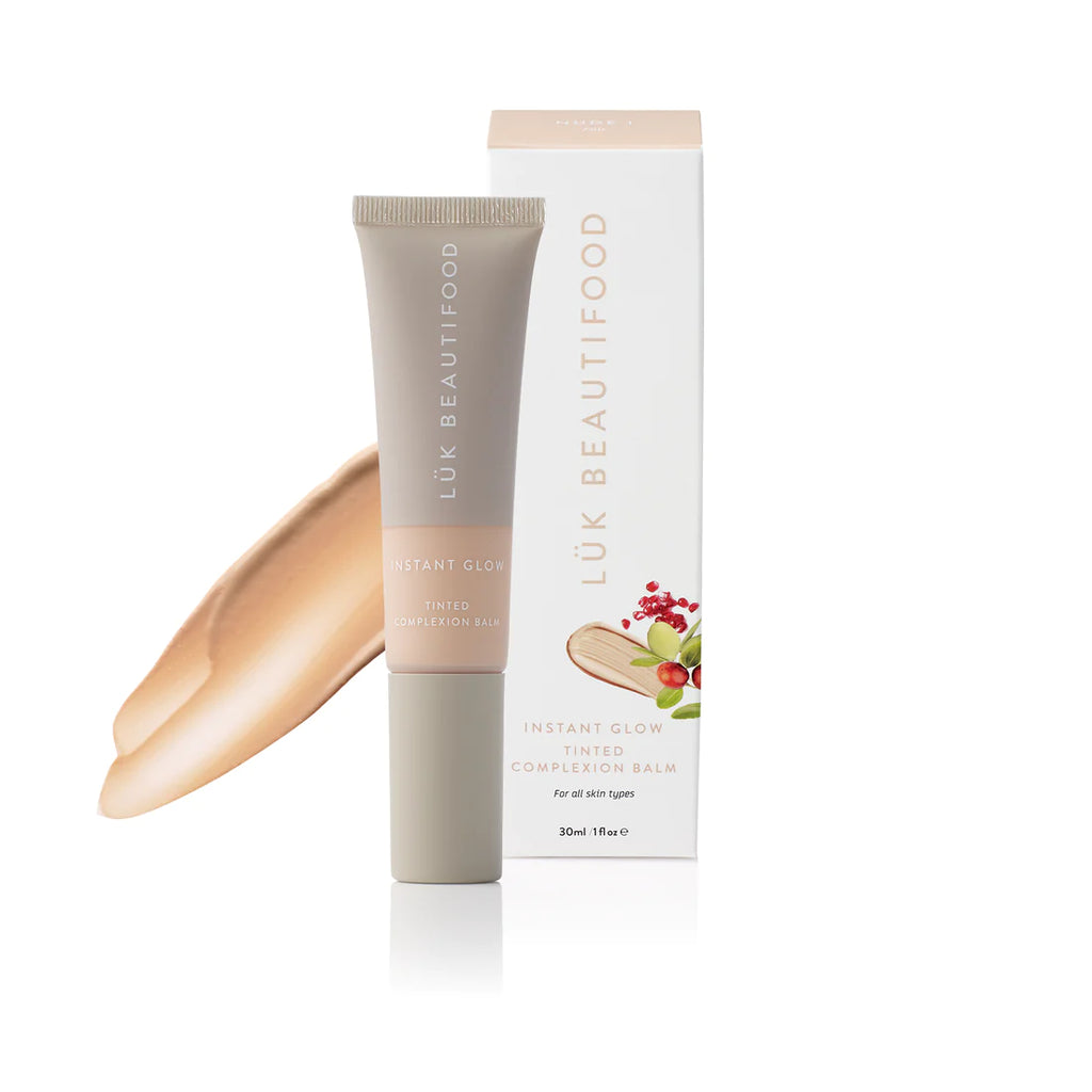 The Nude 1 - Fair Instant Glow Skin Tint by Luk Beautifood is currently available at Rawspice Boutique.