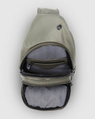 The Boyd Nylon Sling Bag by Louenhide is available at Rawspice Boutique.