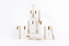 Meeraboo Luxury Travel Linen and Room Spray in a 10ml bottle, designed to refresh clothing, linen and living spaces with a long-lasting fragrance.
