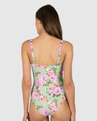 The Apple St Lucia D-E Underwire One Piece by Baku is available at Rawspice Boutique