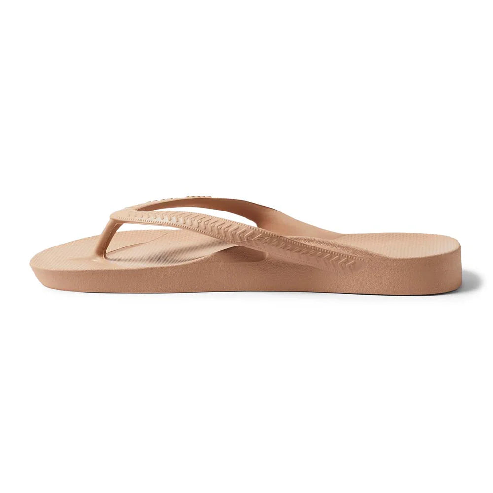 The Tan Arch Support Thong by Archies is available at Rawspice Boutique.