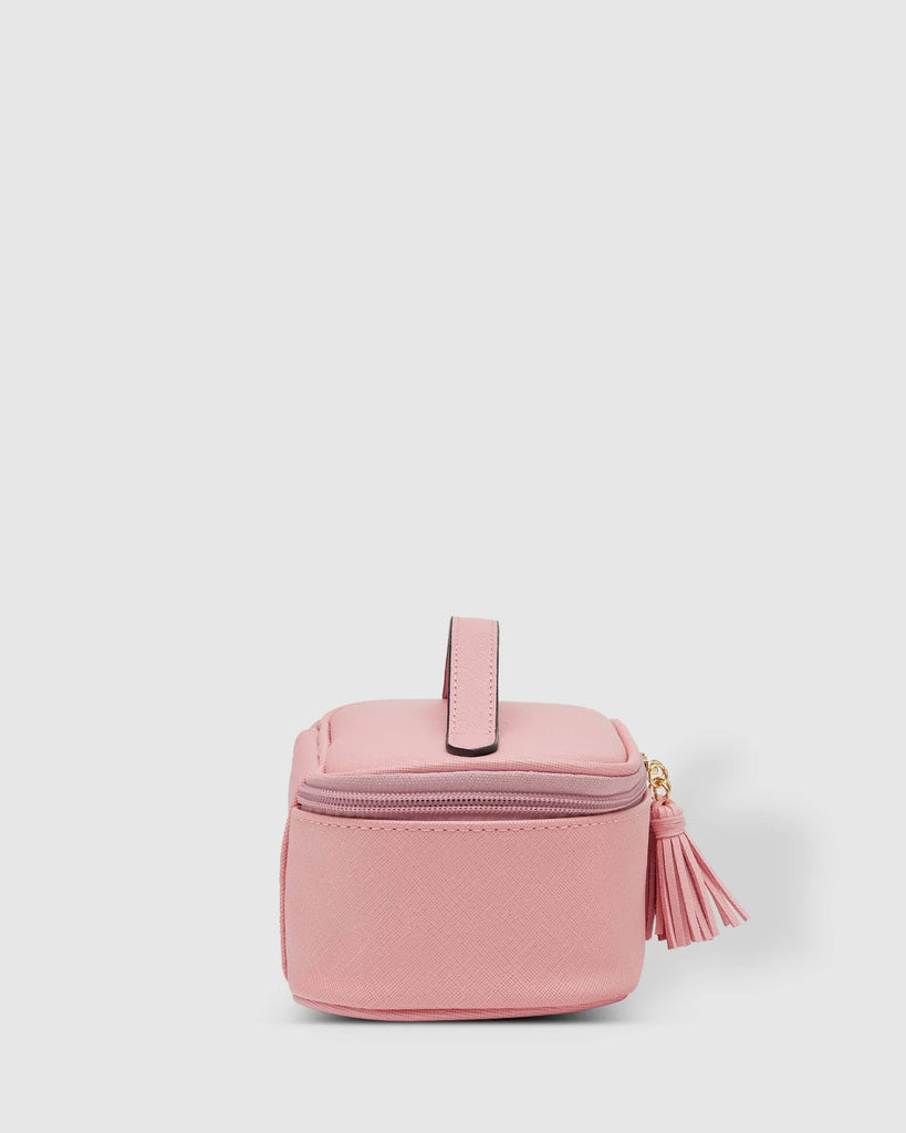 Fifi Cosmetic Case - Bubblegum Pink by Louenhide is available at Rawspice Boutique. 