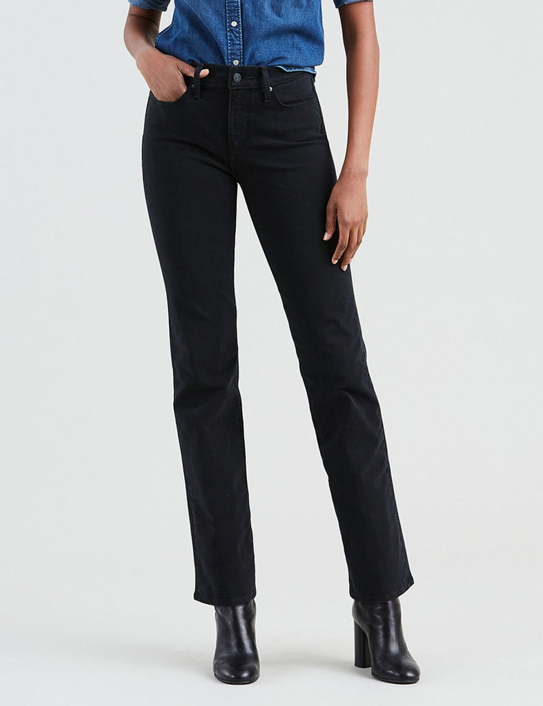Levi's 314 Shaping Straight Jeans - Black 