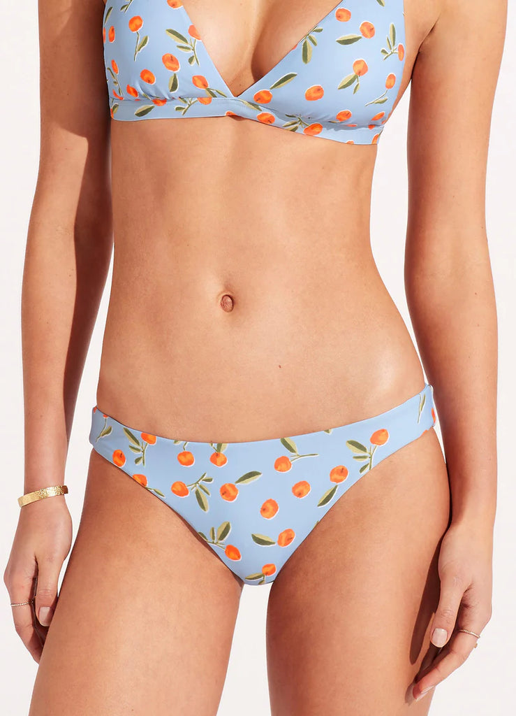 Summer Crush Reversible Hipster - Powder Blue by Seafolly is available at Rawspice Boutique 