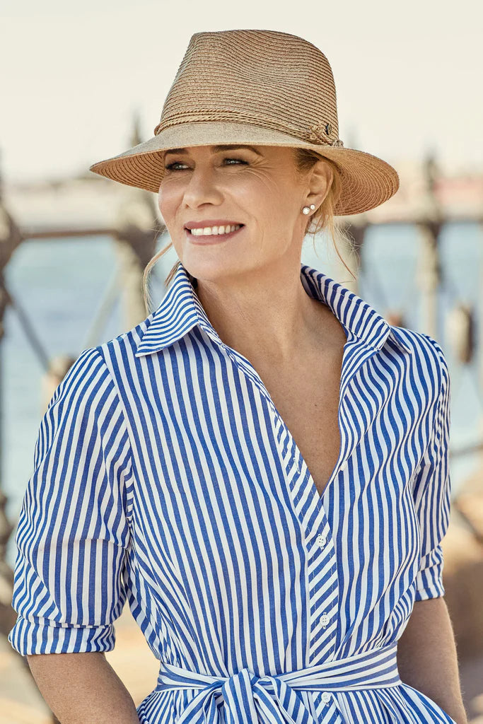 The Palma by Canopy Bay Hats by Deborah Hutton is available at Rawspice Boutique.