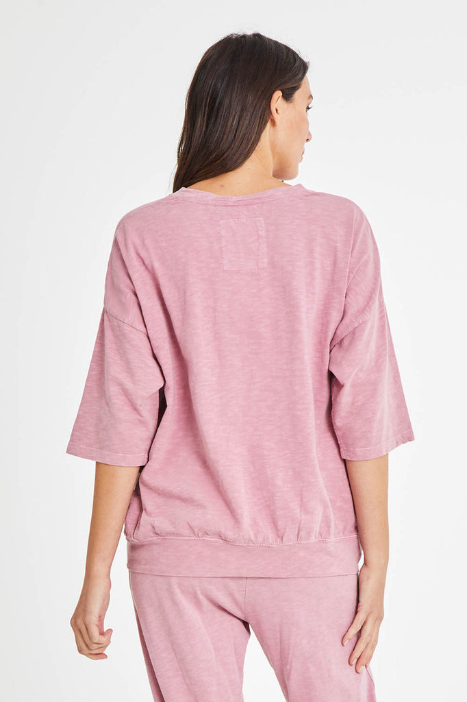 Fundamental Mazie Sweat - Dusty Pink by Elm is available at Rawspice Boutique 