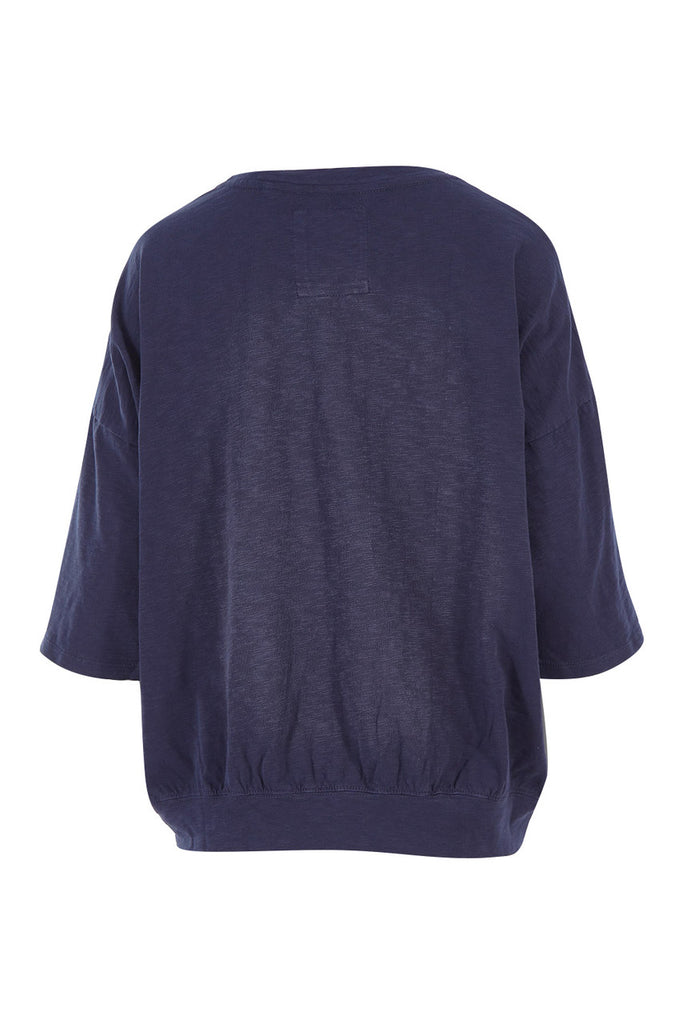 Fundamental Mazie Sweat - Navy by Elm is available at Rawspice Boutique 