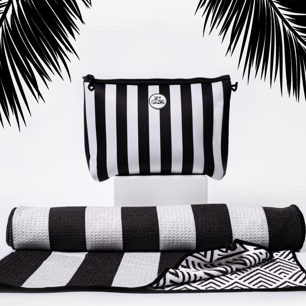 The Hamilton The Ultimate Beach Towel - by Sky Gazer currently available at Rawspice Boutique. 