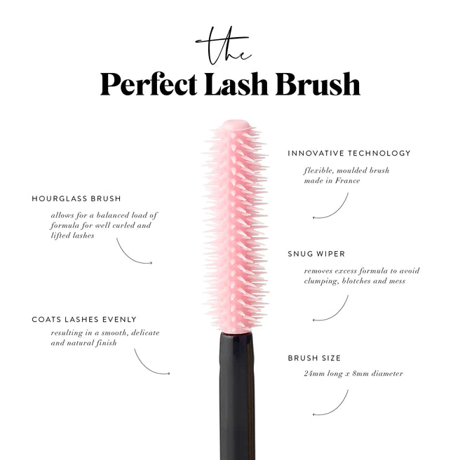 Lash Nourish Mascara - Espresso by Luk Beautifood is available at Rawspice Boutique.