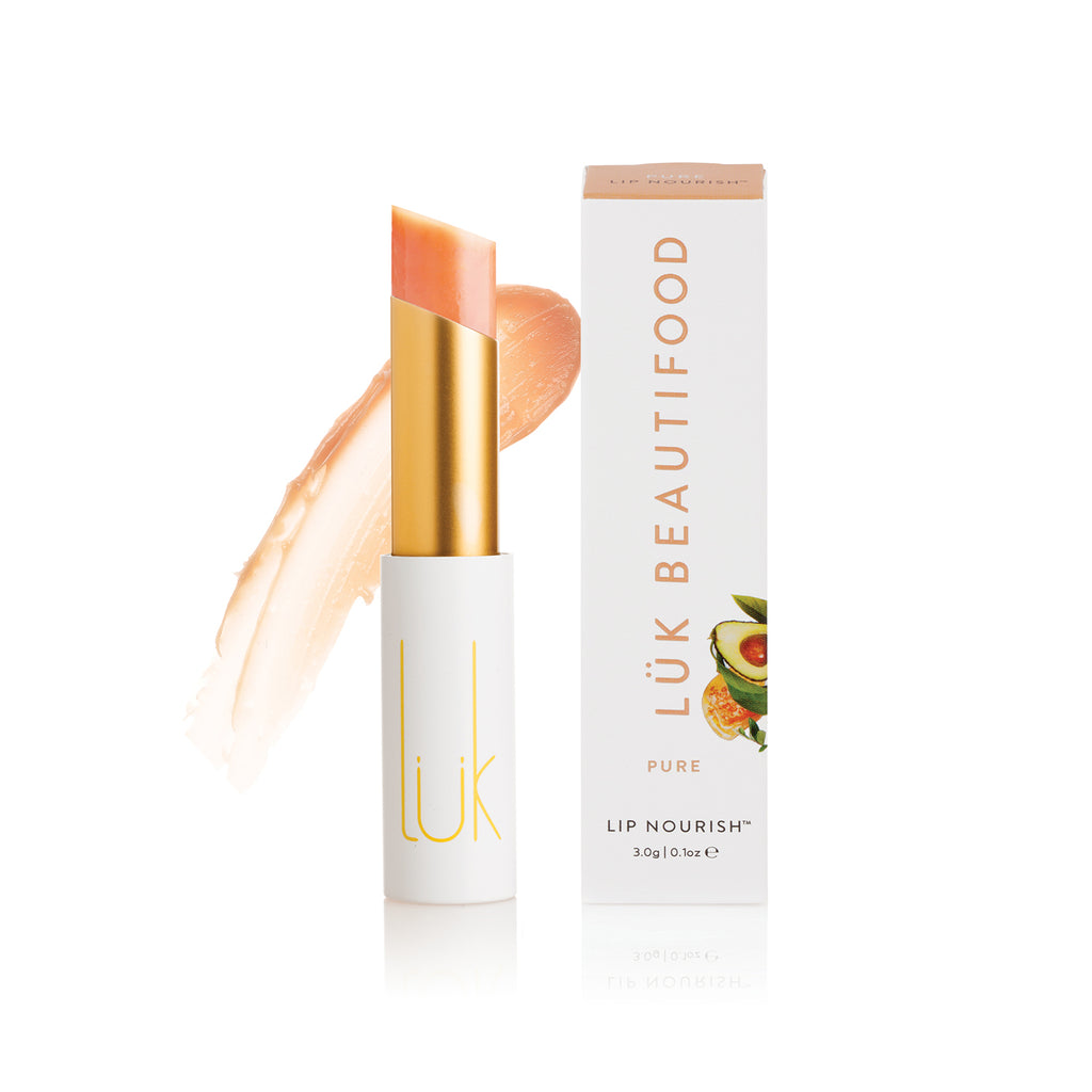 Lip Nourish - Pure by Luk Beautifood available at Rawspice Boutique.